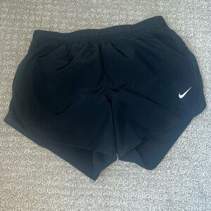 Girls nike black shorts size Medium